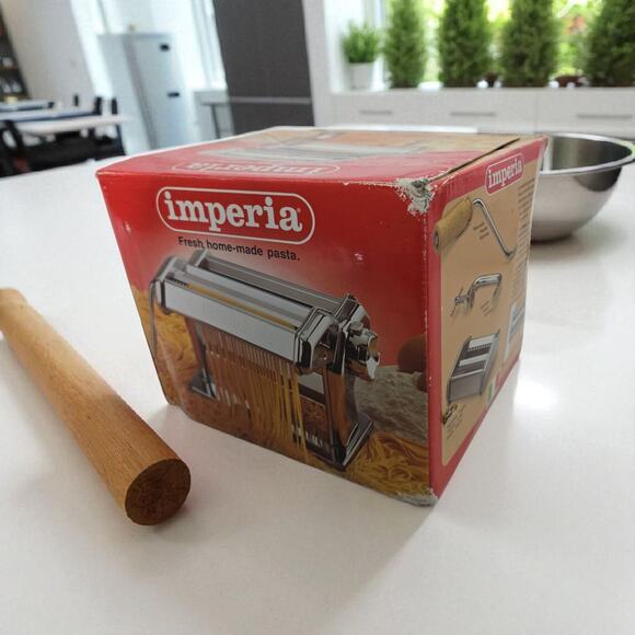 Imperia Tipo Lusso SP 150 Manual Pasta Maker Machine Made in Italy Heavy Duty - Picture 16 of 16